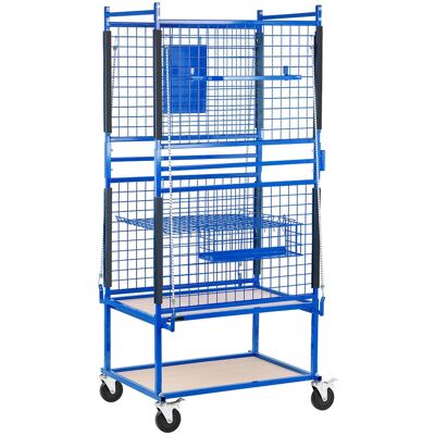 MSW Værkstedsvogn bilværksted - til karosseridele - 60 x 90 x 202 cm - 220 kg MSW-RPS-500 MSW Værkstedsvogn bilværksted - til karosseridele - 60 x 90 x 202 cm - 220 kg MSW-RPS-500