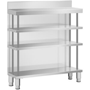 Barbord - rustfrit stål - 100 x 30 x 115 cm - Royal Catering RCSBW-1 Barbord - rustfrit stål - 100 x 30 x 115 cm - Royal Catering RCSBW-1