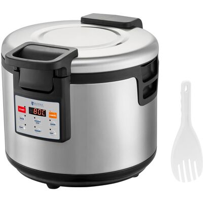 Risvarmer - 26 l - digital temperaturindstilling: 40 - 80 °C - Royal Catering RCRK-33LS Risvarmer - 26 l - digital temperaturindstilling: 40 - 80 °C - Royal Catering RCRK-33LS