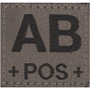 Blodtype Patches Od - Clawgear Blodtype Patches Od - Clawgear