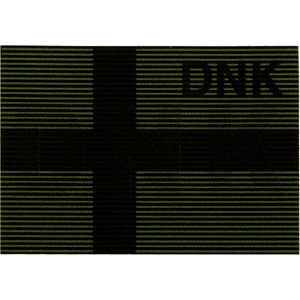 Dual Ir Patch Dnk - Clawgear Grøn Dual Ir Patch Dnk - Clawgear Grøn