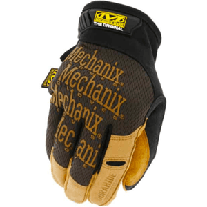 Mechanix Wear - Leather Original – Arbejdshandsker Brun S Mechanix Wear - Leather Original – Arbejdshandsker Brun S