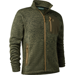 Deerhunter – Sarek Strikjakke Herre Olive Night Melange XXXXL Deerhunter – Sarek Strikjakke Herre Olive Night Melange XXXXL