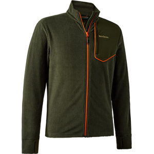 Deerhunter – Chamois Full-Zip Fleece Herre Forest Green XXL Deerhunter – Chamois Full-Zip Fleece Herre Forest Green XXL