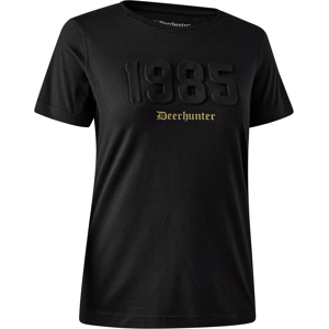 Deerhunter – Lady Jubilee T-Shirt Dame Black 48 Deerhunter – Lady Jubilee T-Shirt Dame Black 48