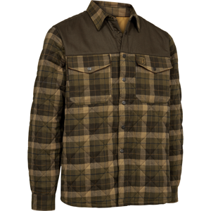 Deerhunter – Elbert Vatteret Skjortejakke Herre Brown Check S Deerhunter – Elbert Vatteret Skjortejakke Herre Brown Check S