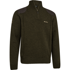 Deerhunter – Finley ½-Zip Strik Herre Woodland Melange XL Deerhunter – Finley ½-Zip Strik Herre Woodland Melange XL
