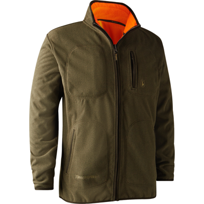 Deerhunter – Gamekeeper Bonded Fleecejakke Herre - Vendbar Orange L Deerhunter – Gamekeeper Bonded Fleecejakke Herre - Vendbar Orange L