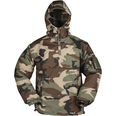 Mil-Tec Overgangsjakke Combat Anorak - Woodland Camo Woodland S > M > L > XL > XXL Mil-Tec Overgangsjakke Combat Anorak - Woodland Camo Woodland S > M > L > XL > XXL