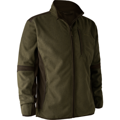 Deerhunter – Gamekeeper Bonded Fleecejakke Herre Graphite Green Melange M Deerhunter – Gamekeeper Bonded Fleecejakke Herre Graphite Green Melange M