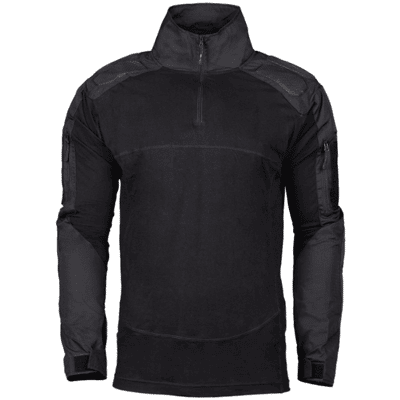 Wolf Tactical Sort Kampskjorte Black Combat Shirt Chimera - Mil-Tec XXL Wolf Tactical Sort Kampskjorte Black Combat Shirt Chimera - Mil-Tec XXL