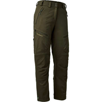Deerhunter – Lady Excape Softshell Bukser Dame Art Green 42 Deerhunter – Lady Excape Softshell Bukser Dame Art Green 42