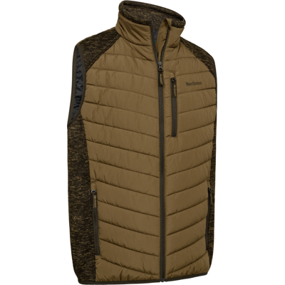 Deerhunter – Moor Vatteret Vest Med Strik Herre Butternut L Deerhunter – Moor Vatteret Vest Med Strik Herre Butternut L