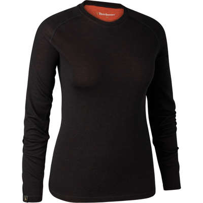 Deerhunter – Lady Quinn Merinoundertrøje – Baselayer Dame Black Oak 36 Deerhunter – Lady Quinn Merinoundertrøje – Baselayer Dame Black Oak 36