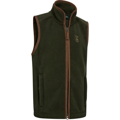 Deerhunter – Youth Cumbria Fleece Vest Børn Forest Ember Højde 152cm Deerhunter – Youth Cumbria Fleece Vest Børn Forest Ember Højde 152cm