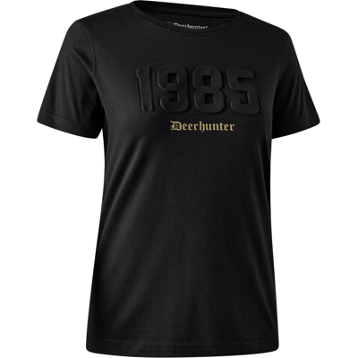 Deerhunter – Lady Jubilee T-Shirt Dame Black 48 Deerhunter – Lady Jubilee T-Shirt Dame Black 48