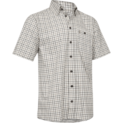 Deerhunter – Gavin Skjorte S/s Herre Beige Check 49/50 Deerhunter – Gavin Skjorte S/s Herre Beige Check 49/50