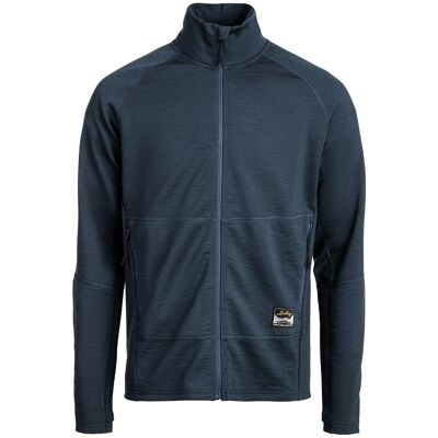 Lundhags – Tived Merino Full Zip Ms – Merino Trøje Herre Deep Blue XL Lundhags – Tived Merino Full Zip Ms – Merino Trøje Herre Deep Blue XL