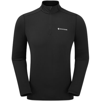 Montane – Dart Xt Zip Neck – Baselayer Med Lynlås Til Herre Black M Montane – Dart Xt Zip Neck – Baselayer Med Lynlås Til Herre Black M