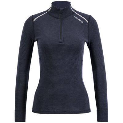 Ulvang – Rav 100% Turtle Neck Zip – Uldtrøje Dame Black/Granite/High Rise M Ulvang – Rav 100% Turtle Neck Zip – Uldtrøje Dame Black/Granite/High Rise M