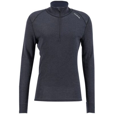 Ulvang – Rav 100% Turtle Neck Zip – Uldtrøje Herre Black/Granite L Ulvang – Rav 100% Turtle Neck Zip – Uldtrøje Herre Black/Granite L