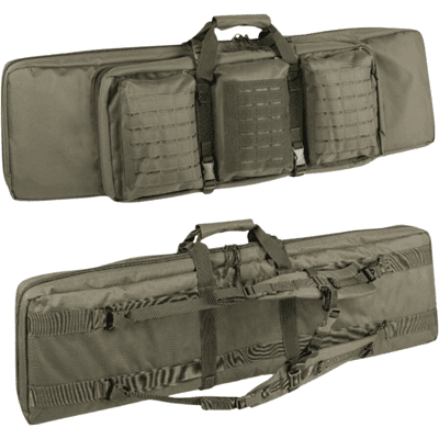 Polstret Riffeltaske Grøn Rifle Case Double 106cm - Mil-Tec Grøn Polstret Riffeltaske Grøn Rifle Case Double 106cm - Mil-Tec Grøn