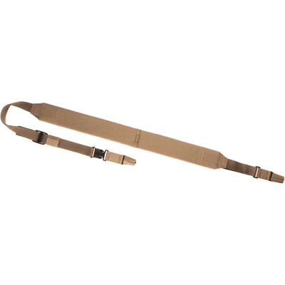 Sniper Rifle Sling Padded Snap Hook - Clawgear Coyote Brown Sniper Rifle Sling Padded Snap Hook - Clawgear Coyote Brown