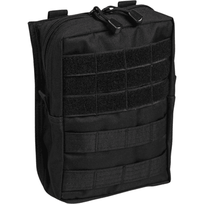 Stor Sort Pouch Black Molle Belt Pouch Large - Mil-Tec Stor Sort Pouch Black Molle Belt Pouch Large - Mil-Tec