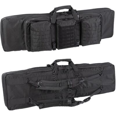 Mil-Tec – Rifle Case Double Black – Polstret Riffeltaske Sort Black Mil-Tec – Rifle Case Double Black – Polstret Riffeltaske Sort Black