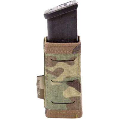 Warrior Assault Systems Warrior – Laser Cut Single Snap Mag Pouch 9mm – Multicam Warrior Assault Systems Warrior – Laser Cut Single Snap Mag Pouch 9mm – Multicam