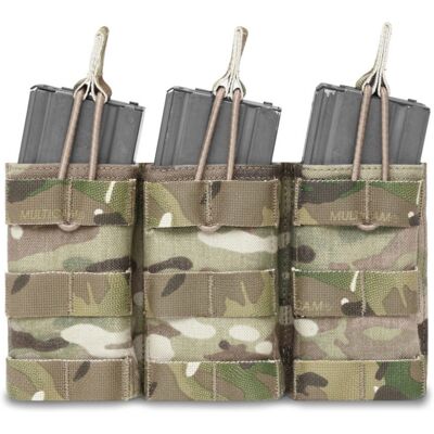 Warrior Assault Systems Triple Molle Open M4 5.56mm – Multicam - Warrior Warrior Assault Systems Triple Molle Open M4 5.56mm – Multicam - Warrior