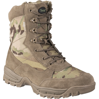 Mil-Tec Teesar – Multicam® Tactical Boots – Militær Støvler Med Ykk Lynlås MultiCam 6 Mil-Tec Teesar – Multicam® Tactical Boots – Militær Støvler Med Ykk Lynlås MultiCam 6