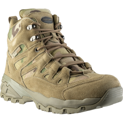 Mil-Tec Teesar – Multicam® Squad Boots 5 Inch – Militær Støvler MultiCam 8 Mil-Tec Teesar – Multicam® Squad Boots 5 Inch – Militær Støvler MultiCam 8