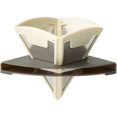 Filter Til Kaffebrygning - Frontier Ultralight Collapsible Pour Over - Sea To Summit White Bone White Filter Til Kaffebrygning - Frontier Ultralight Collapsible Pour Over - Sea To Summit White Bone White