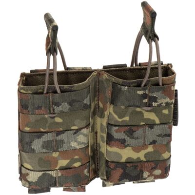 Clawgear – 5.56mm Open Double Mag Pouch Core – Magasintaske Flecktarn Clawgear – 5.56mm Open Double Mag Pouch Core – Magasintaske Flecktarn