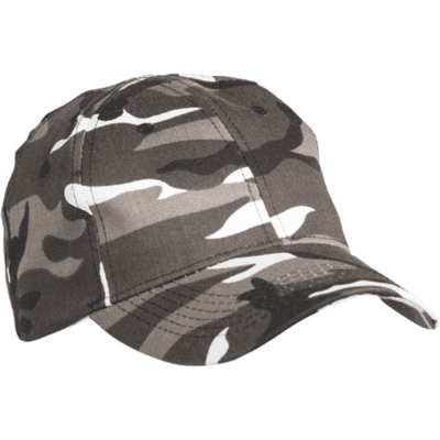 Camo Kasket Urban Baseball Cap - Mil-Tec Camo Kasket Urban Baseball Cap - Mil-Tec