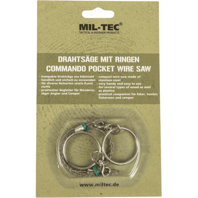 Wire Sav Commando Lomme Sav - Mil-Tec Wire Sav Commando Lomme Sav - Mil-Tec