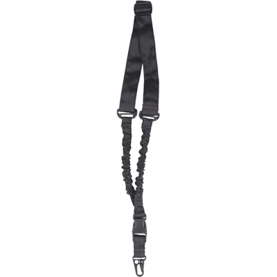 Riffelrem Sort Basic Sling With Bungee 1-Point - Mil-Tec Riffelrem Sort Basic Sling With Bungee 1-Point - Mil-Tec
