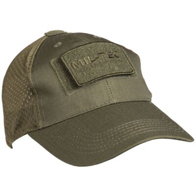 Mil-Tec – Net Baseball Cap Od – Grøn Net Kasket OD Mil-Tec – Net Baseball Cap Od – Grøn Net Kasket OD