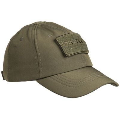 Mil-Tec – Softshell Baseball Cap Od – Grøn Softshell Kasket OD Mil-Tec – Softshell Baseball Cap Od – Grøn Softshell Kasket OD