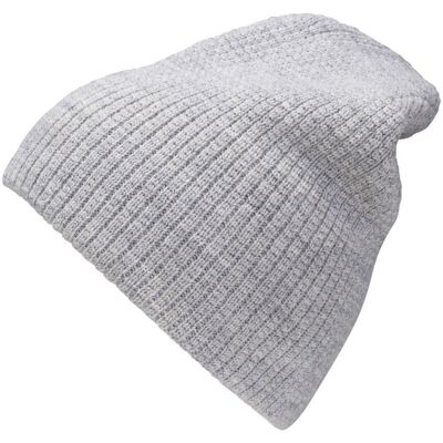 Ulvang – Rav Hat – Ribstrikket Uldhue Grey Melange 56 cm Ulvang – Rav Hat – Ribstrikket Uldhue Grey Melange 56 cm