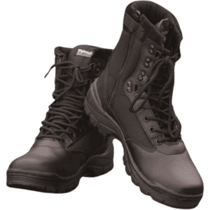 Mil-Tec Herre Vandrestøvler Med Lynlås Black Tactical Boots With Ykk Zipper 7 Mil-Tec Herre Vandrestøvler Med Lynlås Black Tactical Boots With Ykk Zipper 7