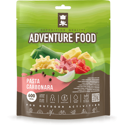 Adventure Food Pasta Carbonara - Høje Bjergmad Adventure Food Pasta Carbonara - Høje Bjergmad