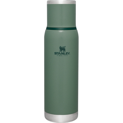 Stanley – Adventure To-Go Bottle 1.0l – Termoflaske Hammertone Green 1 liter Stanley – Adventure To-Go Bottle 1.0l – Termoflaske Hammertone Green 1 liter