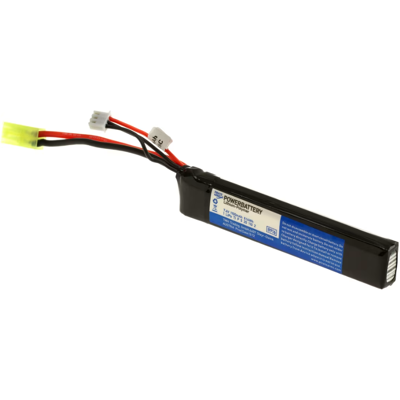 Pirate Arms - Lipo 7.4v 1100mah 20c Stock Tube Type - Airsoft Batterier Pirate Arms - Lipo 7.4v 1100mah 20c Stock Tube Type - Airsoft Batterier