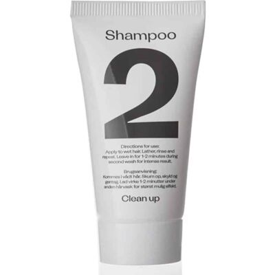 Clean Up Hårpleje Shampoo 2 - 25ml - Hårpleje Clean Up Hårpleje Shampoo 2 - 25ml - Hårpleje
