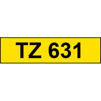 Brother Tze631 12 Mm X 8 M Sort Tekst / Gul Tape Kompatibel Tape Brother Tze631 12 Mm X 8 M Sort Tekst / Gul Tape Kompatibel Tape