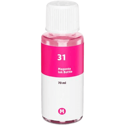 HP 31 Magenta Kompatibel Blæk Refill 8000 Sider (1vu27ae) HP 31 Magenta Kompatibel Blæk Refill 8000 Sider (1vu27ae)