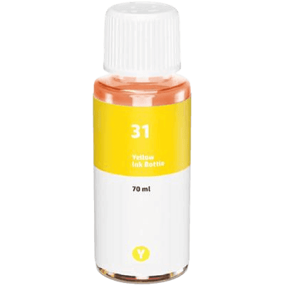 HP 31 Gul Kompatibel Blæk Refill 8000 Sider (1vu28ae) HP 31 Gul Kompatibel Blæk Refill 8000 Sider (1vu28ae)