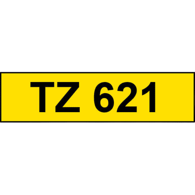 Brother - TZe-621 - 9mm x 8m - Etikettenbånd Brother - TZe-621 - 9mm x 8m - Etikettenbånd